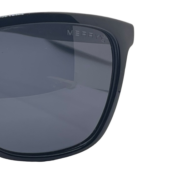 Merry’s UNISEX Polarized Sunglasses Black Frame Gray Arms - Picture 9 of 10